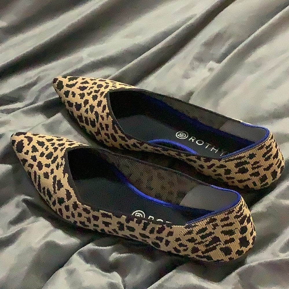 Rothy’s leopard flats size 13